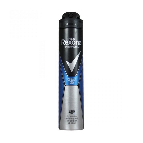 اسپری ضد تعریق مردانه رکسونا rexona مدل cobalt dry حجم 200 میلی لیتر