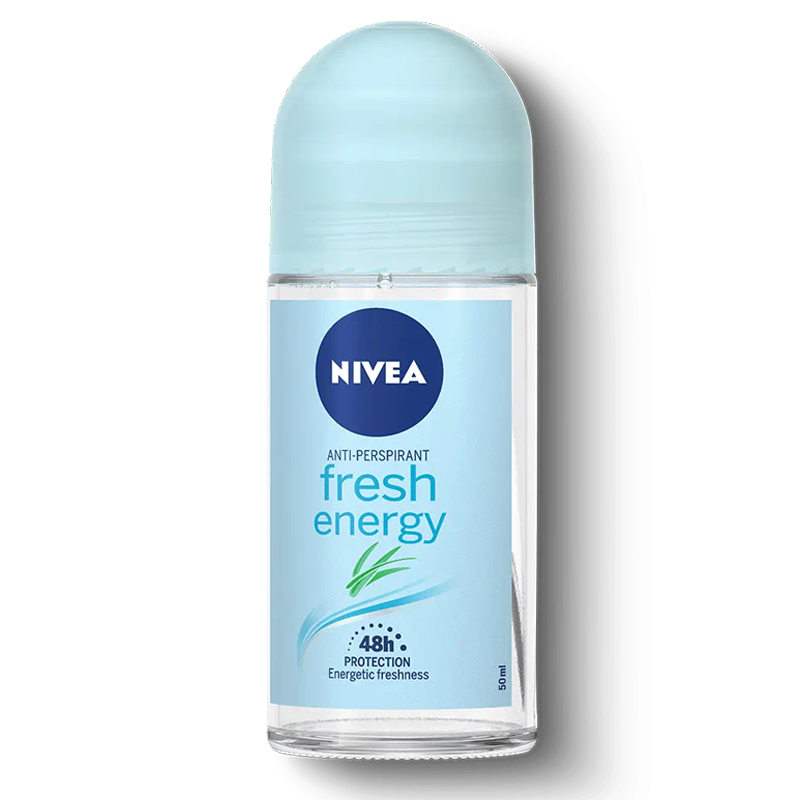 رول ضد تعریق زنانه نیوا nivea مدل fresh energy حجم 50 میلی لیتر
