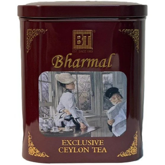 چای BHARMAL exclusive ceylon  - قوطی 454 گرمی