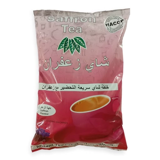 چای  کرک اصلی طعم زعفران saffron  - بسته 1 کیلوگرم