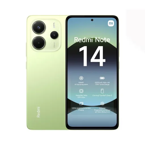خرید گوشی موبایل شیائومی مدل Redmi Note 14 4G دو سیم کارت ظرفیت 256 گیگابایت