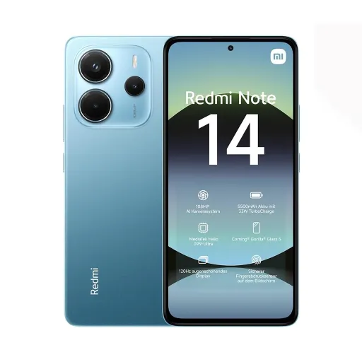 خرید گوشی موبایل شیائومی مدل Redmi Note 14 4G دو سیم کارت ظرفیت 256 گیگابایت
